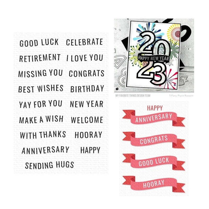 December 2022 New Banner Day Celebrations Clear Stamps Cutting Dies Scrapbooking for Paper Making Embossing Frames Card Set
December 2022 New Banner Day Celebrations Clear Stamps Cutting Dies Scrapbooking for Paper Making Embossing Frames Card Set