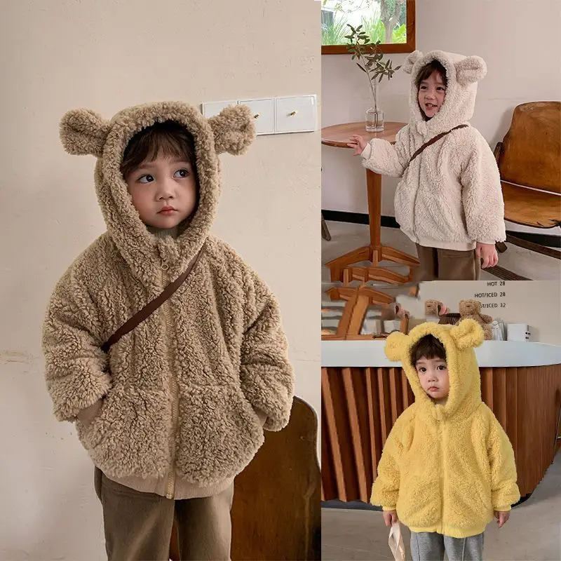 New Spring Baby Girls Clothes Faux Fur Coat Fleece Jacket Warm Snowsuit Hooded Parkas Children's Outerwear Autumn Clothing V16
New Spring Baby Girls Clothes Faux Fur Coat Fleece Jacket Warm Snowsuit Hooded Parkas Children's Outerwear Autumn Clothing V16