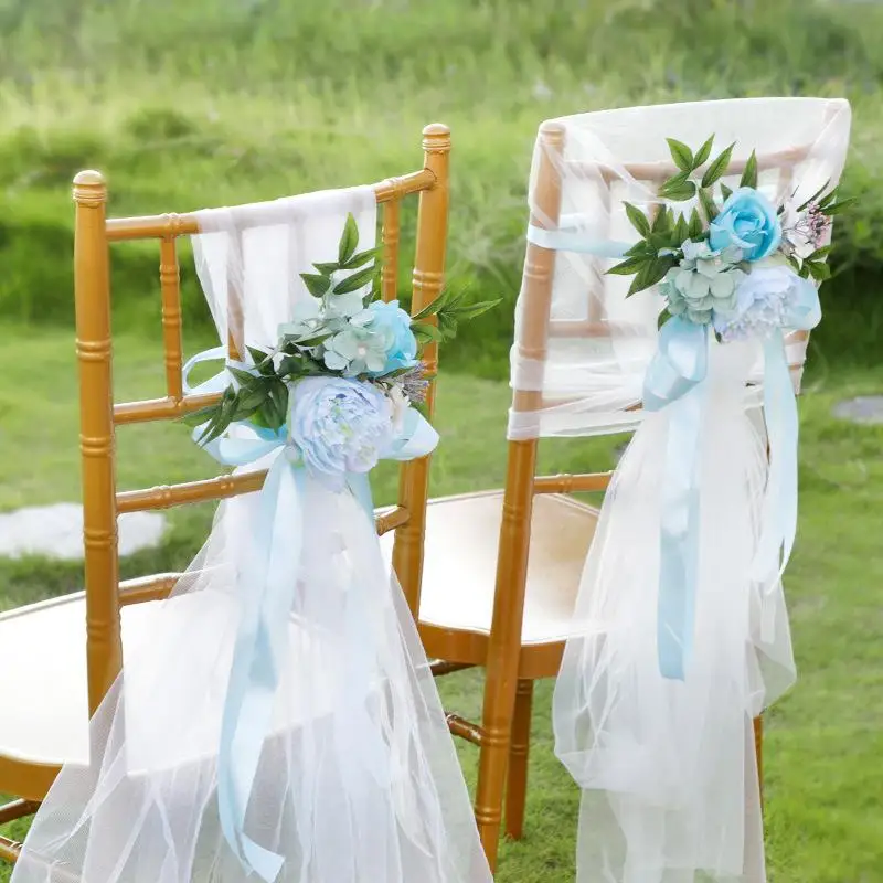 Peony Rose Chair Back Flower With Leaves Ribbons Pew Decorations For Weddings Church Ceremony Party Chair Decor
Peony Rose Chair Back Flower With Leaves Ribbons Pew Decorations For Weddings Church Ceremony Party Chair Decor
