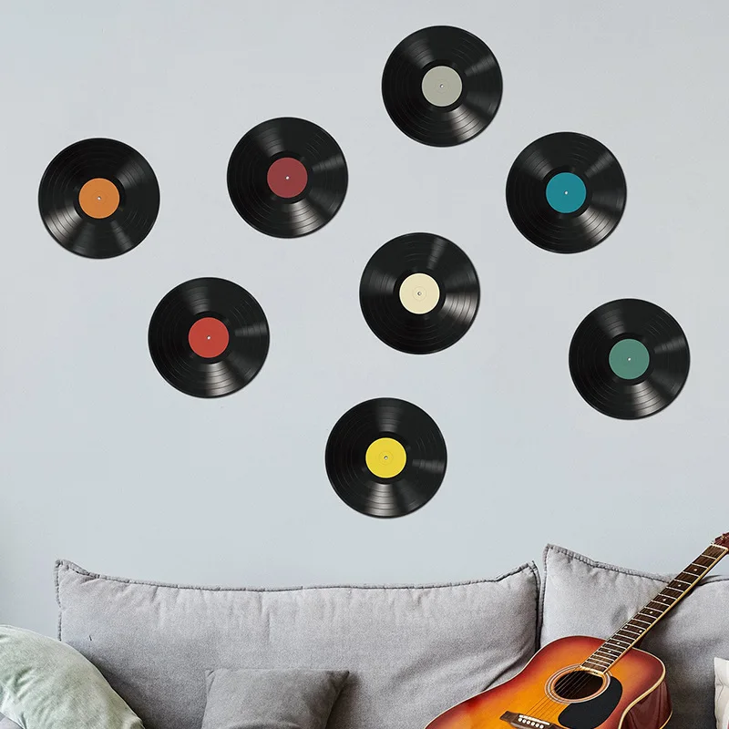 Classic Music Record Wall Stickers Studio Room Vinyl Murals DIY Removable Self-adhesive Home Restaurant Bar Decoration Wallpaper
Classic Music Record Wall Stickers Studio Room Vinyl Murals DIY Removable Self-adhesive Home Restaurant Bar Decoration Wallpaper