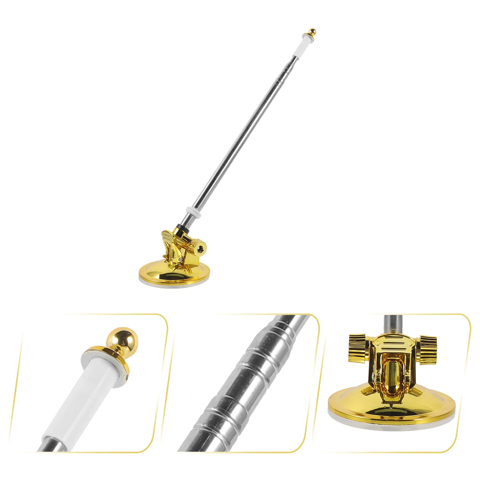 Mini Flag Small Flagpole Multi- Use Base Stands Metal Holder Outdoor Bracket Durable Steel Suction Cup Suction Cup Flagpole
Mini Flag Small Flagpole Multi- Use Base Stands Metal Holder Outdoor Bracket Durable Steel Suction Cup Suction Cup Flagpole