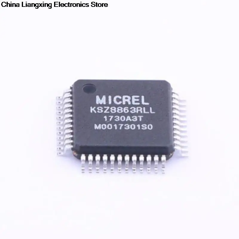 1pcs/lot New KSZ8863RLL KSZ8863FLL QFP-48 Ethernet communication LAN switch chip
1pcs/lot New KSZ8863RLL KSZ8863FLL QFP-48 Ethernet communication LAN switch chip