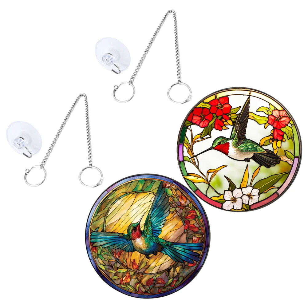 Hummingbird Pattern Pendant Curtain Decor Party Decoration Glass Window Decorative Hummingbirds Acrylic Hanging Suncatcher
Hummingbird Pattern Pendant Curtain Decor Party Decoration Glass Window Decorative Hummingbirds Acrylic Hanging Suncatcher