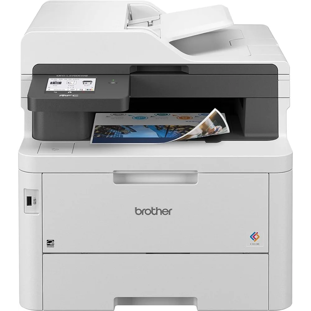 

Brother MFC-L3780CDW Wireless Digital Color All-in-One Printer with Laser Quality Output, Single Pass Duplex Copy & Scan