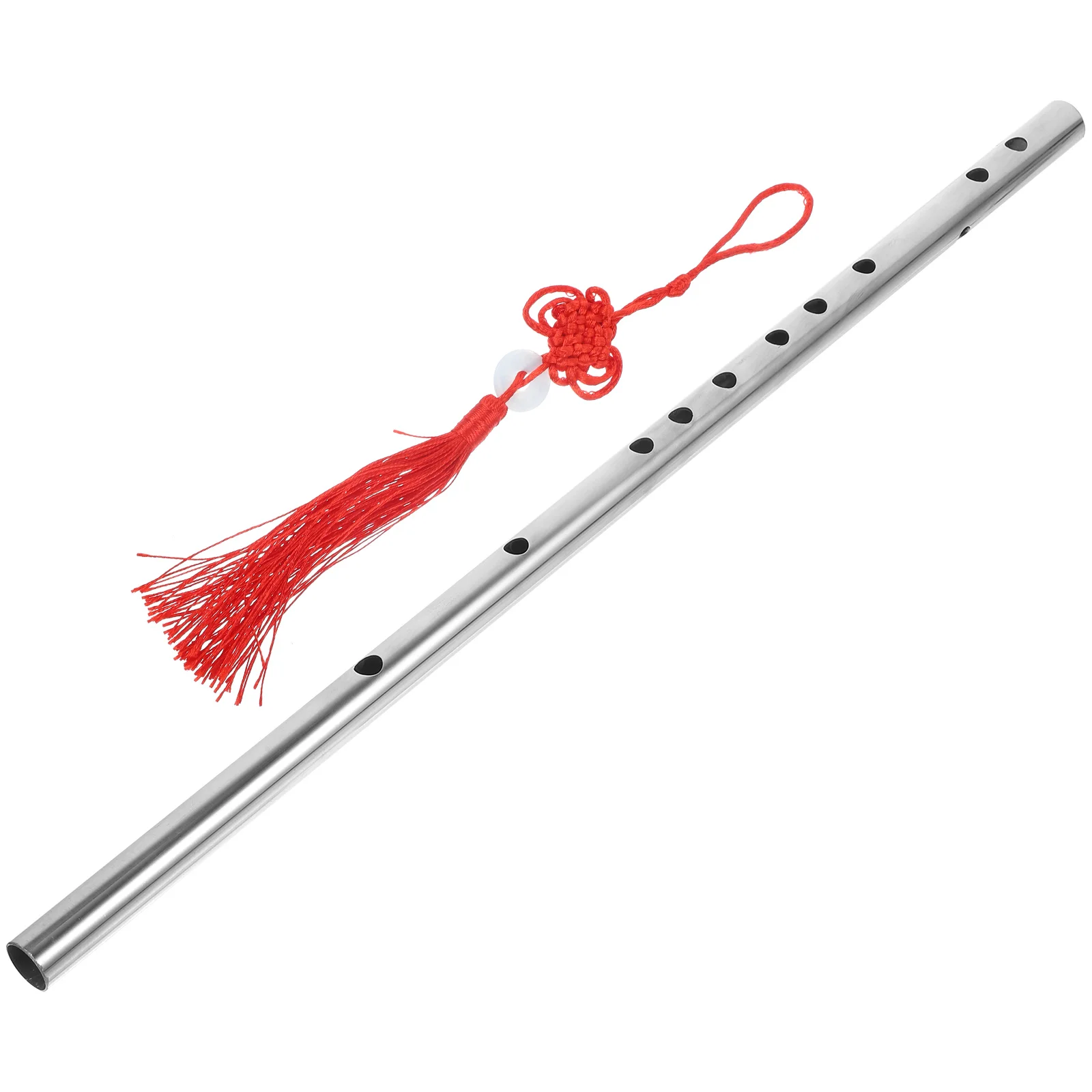 High Quality Stainless Steel Long Flute Chinese Flute Introductory Lightweight Beginners Flute G F Key with Chinese knot
High Quality Stainless Steel Long Flute Chinese Flute Introductory Lightweight Beginners Flute G F Key with Chinese knot