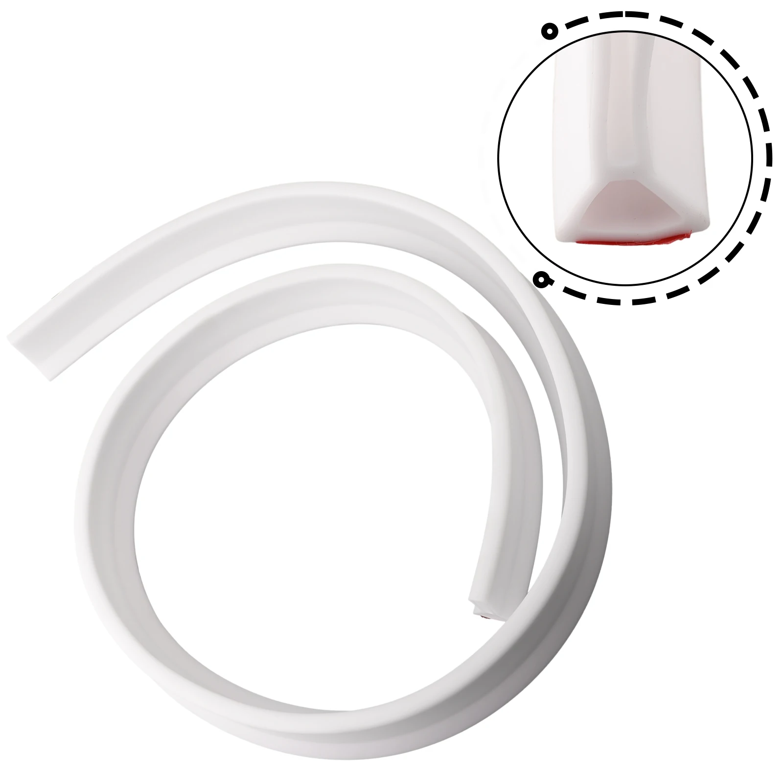 1.5 Meter Silicone Bendable Water Retaining Strip DIY Self Adhesive Silicone Shower Room Water Partition Bathroom Products Tools
1.5 Meter Silicone Bendable Water Retaining Strip DIY Self Adhesive Silicone Shower Room Water Partition Bathroom Products Tools