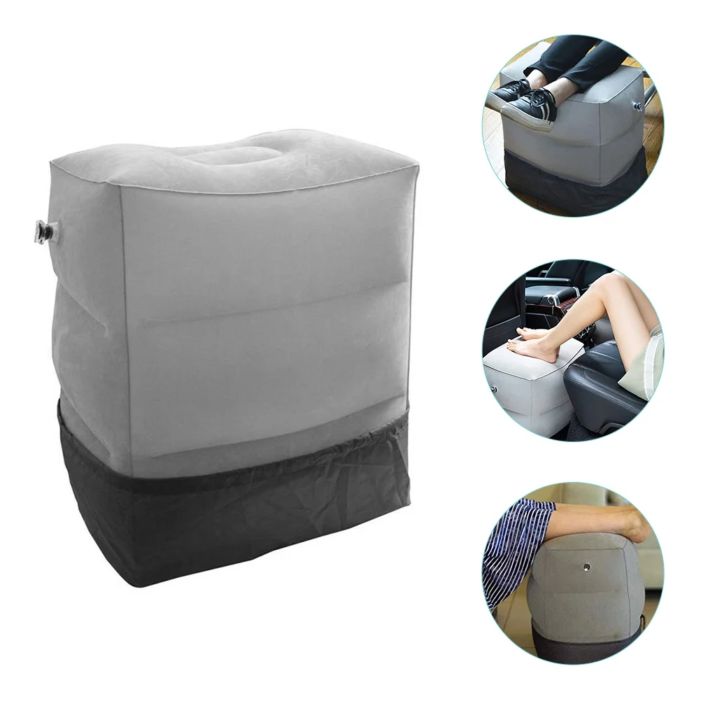 Inflatable Mat Portable Footrest Travel Supply Fold Airplane Adjustable Leg Pillow Fit Flocking Material for Hiking
Inflatable Mat Portable Footrest Travel Supply Fold Airplane Adjustable Leg Pillow Fit Flocking Material for Hiking