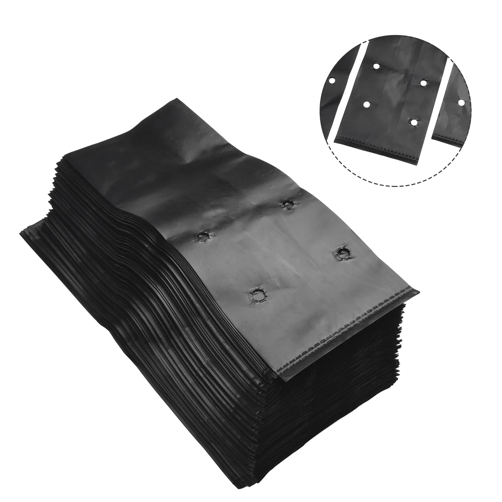 Thicken Planting Bags, 100PCS Nursery Bags, Eco Friendly Plastic Material, Fast Growth, Suitable For Greenhouse Drip Irrigation
Thicken Planting Bags, 100PCS Nursery Bags, Eco Friendly Plastic Material, Fast Growth, Suitable For Greenhouse Drip Irrigation