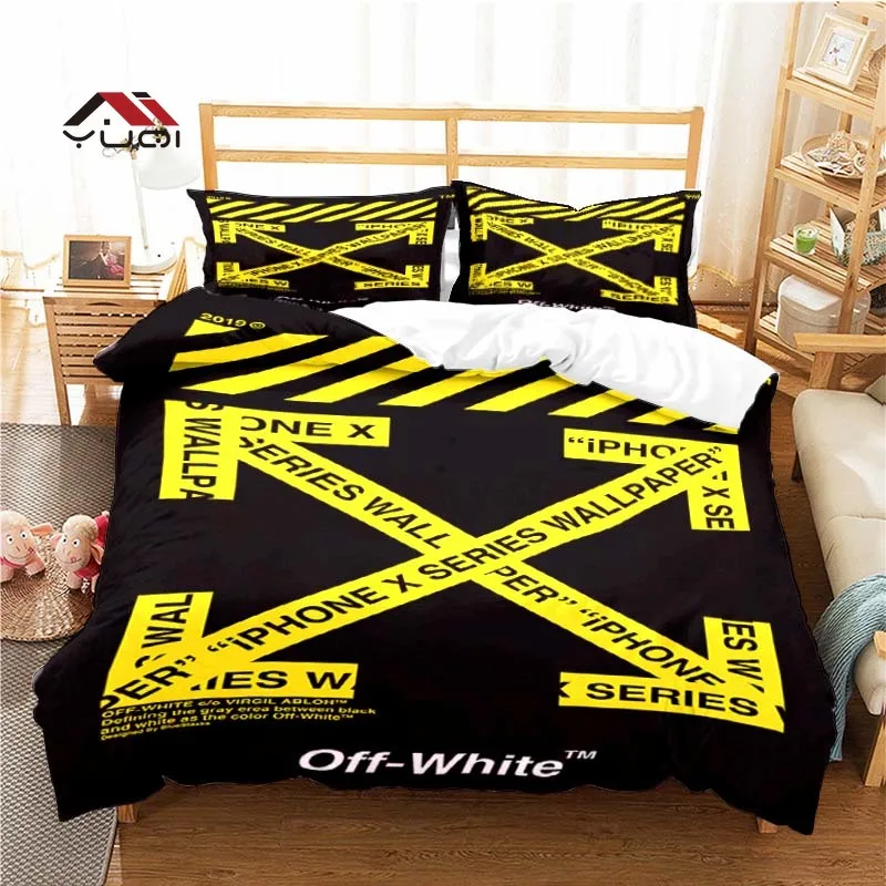 Off-white Pattern Duvet Cover Set Bedding for Aldult Kids Bed Set Game Quilt Cover Comforter Cover Bedding Set
Off-white Pattern Duvet Cover Set Bedding for Aldult Kids Bed Set Game Quilt Cover Comforter Cover Bedding Set