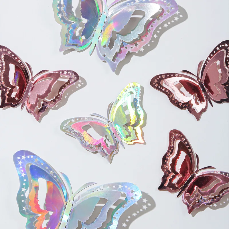 12 /set 3D Wall Sticker For Children Hollow Butterfly Festival Room Decor Home Decoration Accessories Self-Adhesive Wallpaper
12 /set 3D Wall Sticker For Children Hollow Butterfly Festival Room Decor Home Decoration Accessories Self-Adhesive Wallpaper