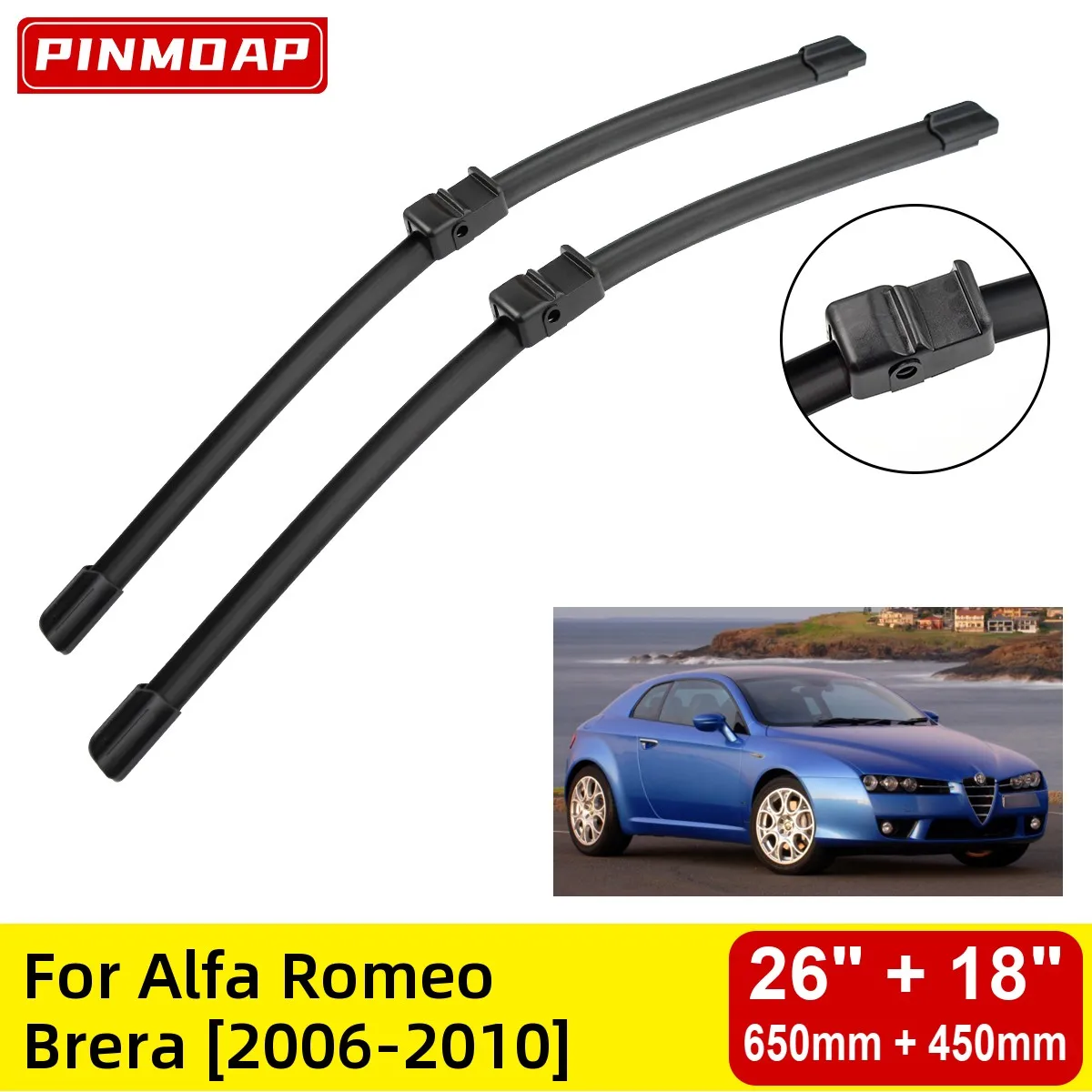 Щетки стеклоочистителя передние для Alfa Romeo 159 2005-2011, 22 дюйма + 18 дюймов 2005 2006 2007 2008 2009 2010
Щетки стеклоочистителя передние для Alfa Romeo 159 2005-2011, 22 дюйма + 18 дюймов 2005 2006 2007 2008 2009 2010