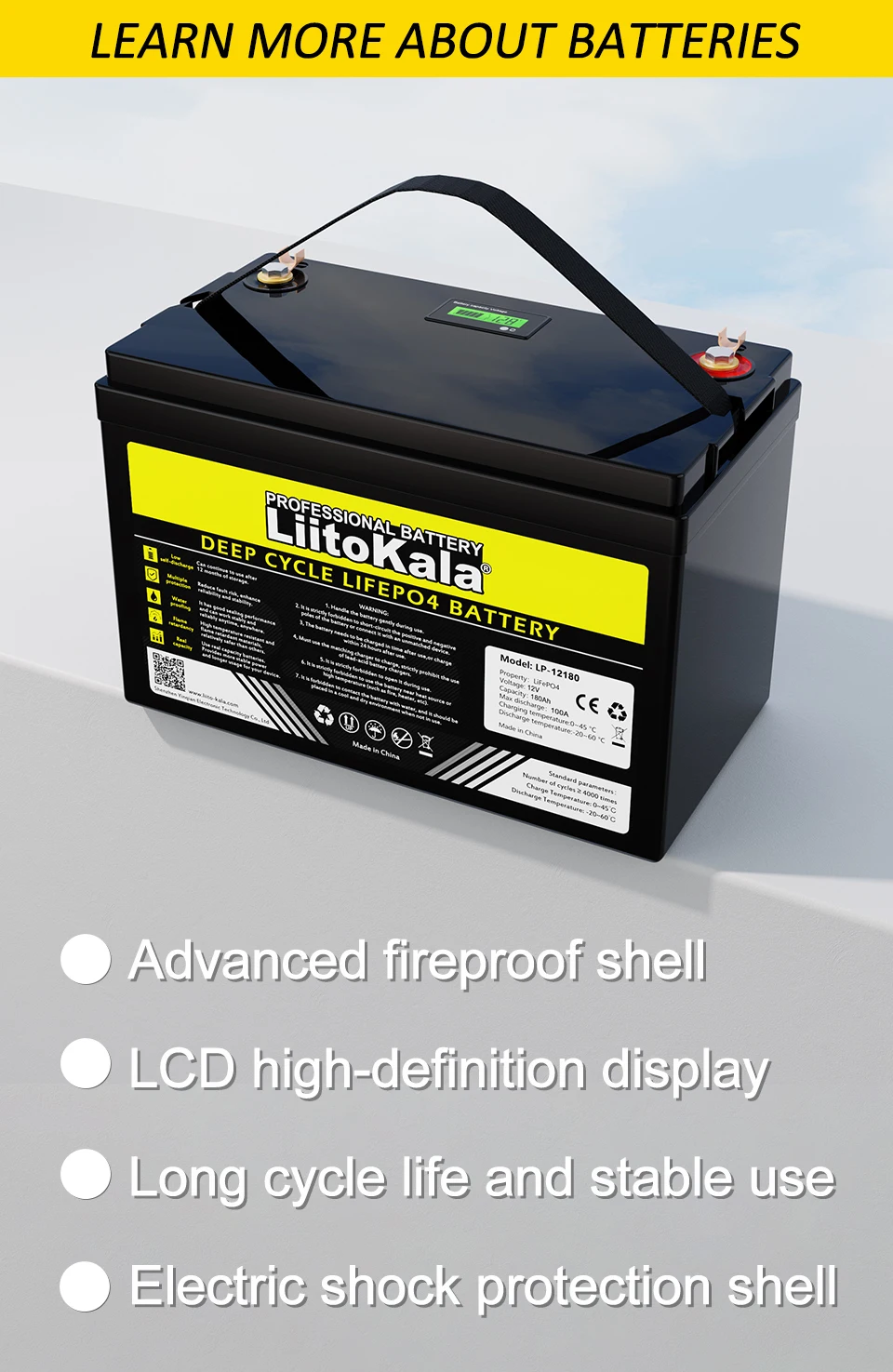 12v/12.8V, 310ah, 280ah, 120AH, 4s, LiFePO4 Battery Lithium Iron Phosphate Batteries Cycles Touring car Solar Wind Tax Free 19 Mallzona S1c9e7ceffe6b4af4b5f783c3be02757eC 12v/12.8V, 310ah, 280ah, 120AH, 4s, LiFePO4 Battery Lithium Iron Phosphate Batteries Cycles Touring car Solar Wind Tax Free Mallzona