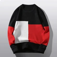 Men's Splicing Round Neck Spring Fashion Thin Section Trend T-shirt The New Listing Pullover Couples Business College Recommend
Men's Splicing Round Neck Spring Fashion Thin Section Trend T-shirt The New Listing Pullover Couples Business College Recommend