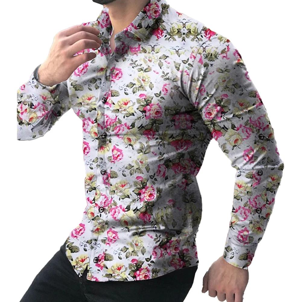 Fashionable Men's Party T Dress Up Shirt Casual Button Down Blouse with 3D Print and Long Sleeve Find Your Favorite Color
Fashionable Men's Party T Dress Up Shirt Casual Button Down Blouse with 3D Print and Long Sleeve Find Your Favorite Color