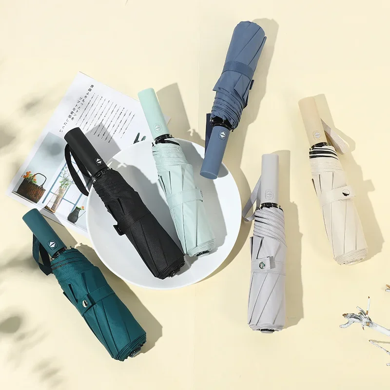 Safe and anti rebound fully automatic umbrella with double folding men's business umbrella ins minimalist sunny umbrella
Safe and anti rebound fully automatic umbrella with double folding men's business umbrella ins minimalist sunny umbrella