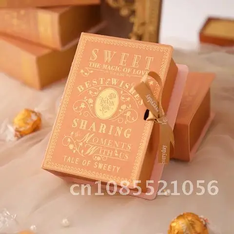 1/3/5pcs Simple Creative Book Shape Candy Box with Ribbon Wedding Favors and Gifts Boxes Baby Shower Valentines Party Supplies
1/3/5pcs Simple Creative Book Shape Candy Box with Ribbon Wedding Favors and Gifts Boxes Baby Shower Valentines Party Supplies