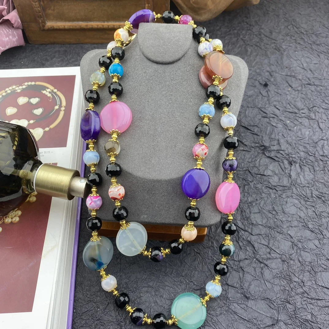 Free shippings Vintage Temperament Handmade Glass beads Necklaces for womens girl gift party Choker Jewelry Accessories
Free shippings Vintage Temperament Handmade Glass beads Necklaces for womens girl gift party Choker Jewelry Accessories