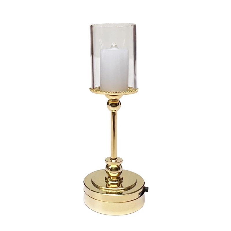 1/12 Scale Mini Luminous Candle Lamp Dollhouse Accessories Miniature LED Wall Sconce Lamp Battery Operated With Switch
1/12 Scale Mini Luminous Candle Lamp Dollhouse Accessories Miniature LED Wall Sconce Lamp Battery Operated With Switch