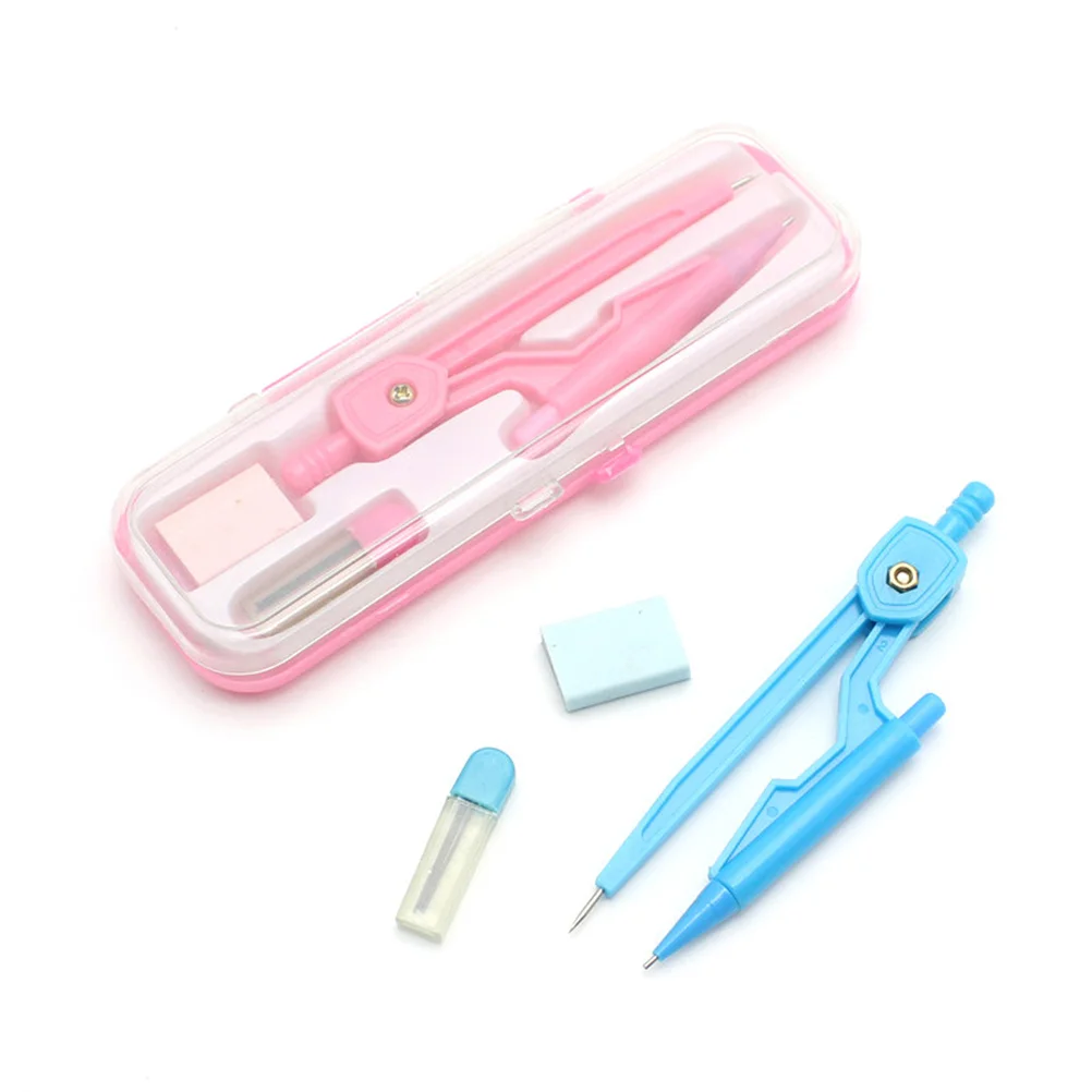 3 Pcs Professional Compass Geometry Precision ABS Compass Propelling Mechanical Pencil Holder for Math Drafting School Students
3 Pcs Professional Compass Geometry Precision ABS Compass Propelling Mechanical Pencil Holder for Math Drafting School Students