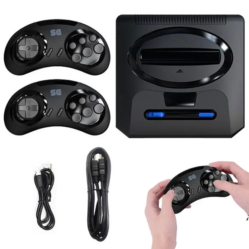 16-битная игровая консоль Sega в стиле ретро, совместимая с HDMI HD TV, портативная игровая консоль для видео с поддержкой игрового процесса, экономии и нагрузки
16-битная игровая консоль Sega в стиле ретро, совместимая с HDMI HD TV, портативная игровая консоль для видео с поддержкой игрового процесса, экономии и нагрузки