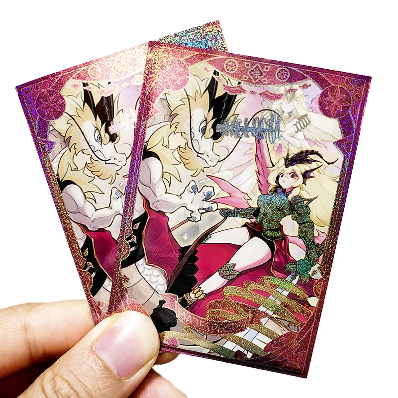 60 шт./комплект, Yu-Gi-Oh! Чехол для флеш-карты Majesty Pegasus, коллекция аниме игры Dracoslayer YGO, защитный чехол для карт, игрушки 63x90
60 шт./комплект, Yu-Gi-Oh! Чехол для флеш-карты Majesty Pegasus, коллекция аниме игры Dracoslayer YGO, защитный чехол для карт, игрушки 63x90