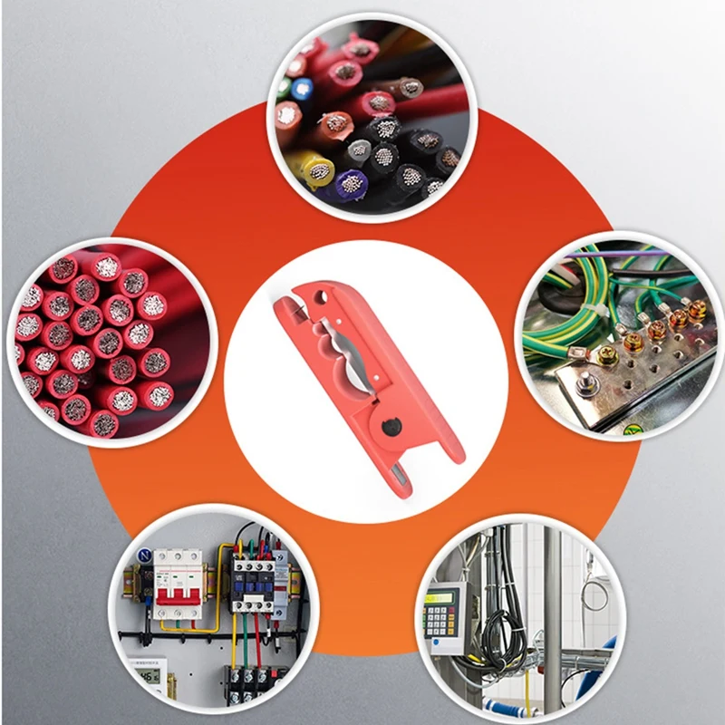 2 Pack Round Wire Stripper Cutting Multifunctional Wire Stripper Klein Wire Stripper Cable Stripper Red
2 Pack Round Wire Stripper Cutting Multifunctional Wire Stripper Klein Wire Stripper Cable Stripper Red