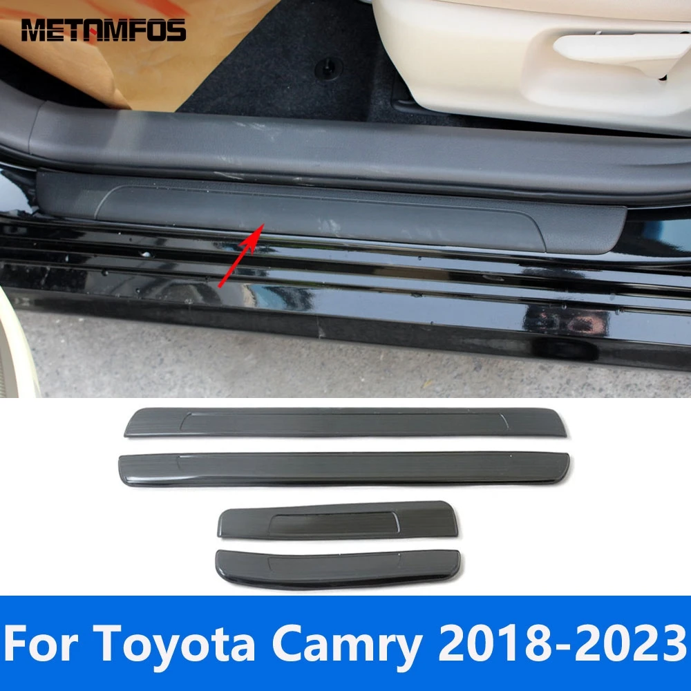 Пороговое покрытие для наружной двери для Toyota Camry 2018-2021 2022 2023 протектор из нержавеющей стали защитная наклейка аксессуары
Пороговое покрытие для наружной двери для Toyota Camry 2018-2021 2022 2023 протектор из нержавеющей стали защитная наклейка аксессуары