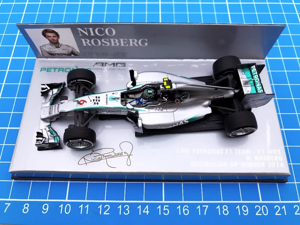 Minichamps 1: 1 F1 W05 2014 Nico Rosberg Australia, ограниченная серия, металлическая статическая модель автомобиля из смолы, игрушка в подарок
Minichamps 1: 1 F1 W05 2014 Nico Rosberg Australia, ограниченная серия, металлическая статическая модель автомобиля из смолы, игрушка в подарок