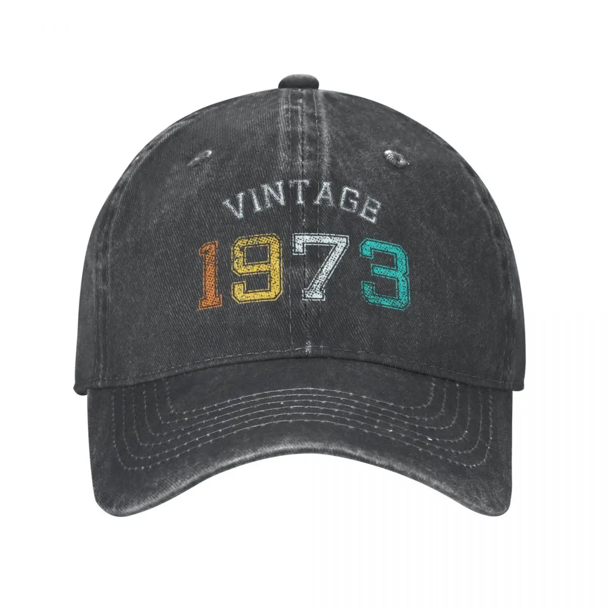Classic Born In 1973 Birth Year Gift Baseball Cap Men Women Distressed Washed Sun Cap 50 Years Old Outdoor Travel Caps Hat
Classic Born In 1973 Birth Year Gift Baseball Cap Men Women Distressed Washed Sun Cap 50 Years Old Outdoor Travel Caps Hat