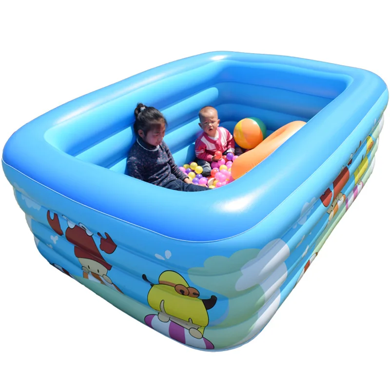 Children's inflatable swimming pool home padded baby swimming bucket can be folded, adults and children play with the pool.
Children's inflatable swimming pool home padded baby swimming bucket can be folded, adults and children play with the pool.