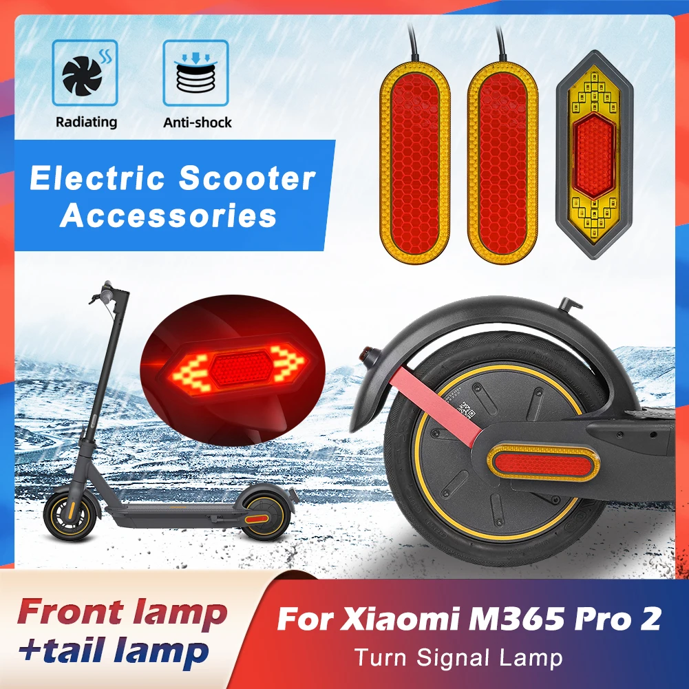 Electric Scooter Turn Signal Lamp Front Rear Light Reflective Lamp For Xiaomi M365 Pro 2 Scooter Parts Accessories
Electric Scooter Turn Signal Lamp Front Rear Light Reflective Lamp For Xiaomi M365 Pro 2 Scooter Parts Accessories
