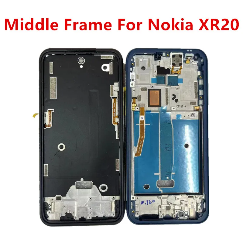 Средняя рамка XR20 для Nokia XR 20, передняя рамка корпуса, панель поддержки ЖК-экрана, ремонтная пластина, запасные части для телефона
Средняя рамка XR20 для Nokia XR 20, передняя рамка корпуса, панель поддержки ЖК-экрана, ремонтная пластина, запасные части для телефона