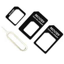 Wholesale 3 in 1 for Nano Sim Card to Micro Sim Card & Standard Sim Card Adapter Converter Mobile Phone Accessories
Wholesale 3 in 1 for Nano Sim Card to Micro Sim Card & Standard Sim Card Adapter Converter Mobile Phone Accessories