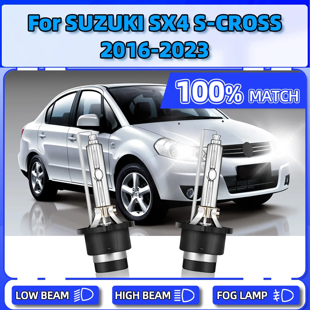 2PCS Xenon Headlight Bulbs 20000LM Xenon Auto Headlamps 6000K For SUZUKI SX4 S-CROSS 2016 2017 2018 2019 2020 2021 2022 2023
2PCS Xenon Headlight Bulbs 20000LM Xenon Auto Headlamps 6000K For SUZUKI SX4 S-CROSS 2016 2017 2018 2019 2020 2021 2022 2023