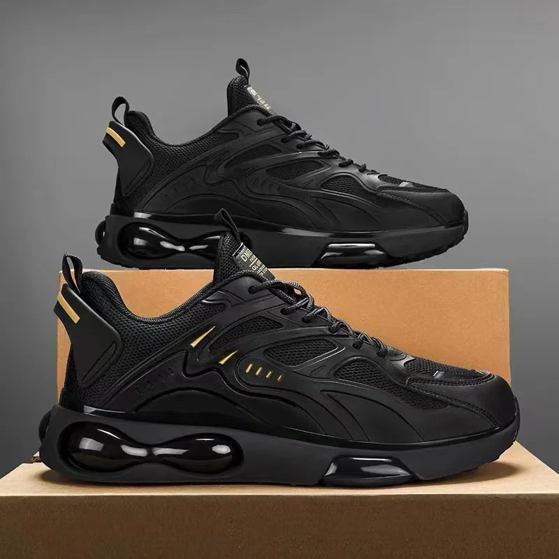 Black Mens Casual Shoes Fashion Male Sneakers Outdoor Breathable Running Shoes for Men Zapatos Para Hombres Lace-up Men's Shoes
Black Mens Casual Shoes Fashion Male Sneakers Outdoor Breathable Running Shoes for Men Zapatos Para Hombres Lace-up Men's Shoes