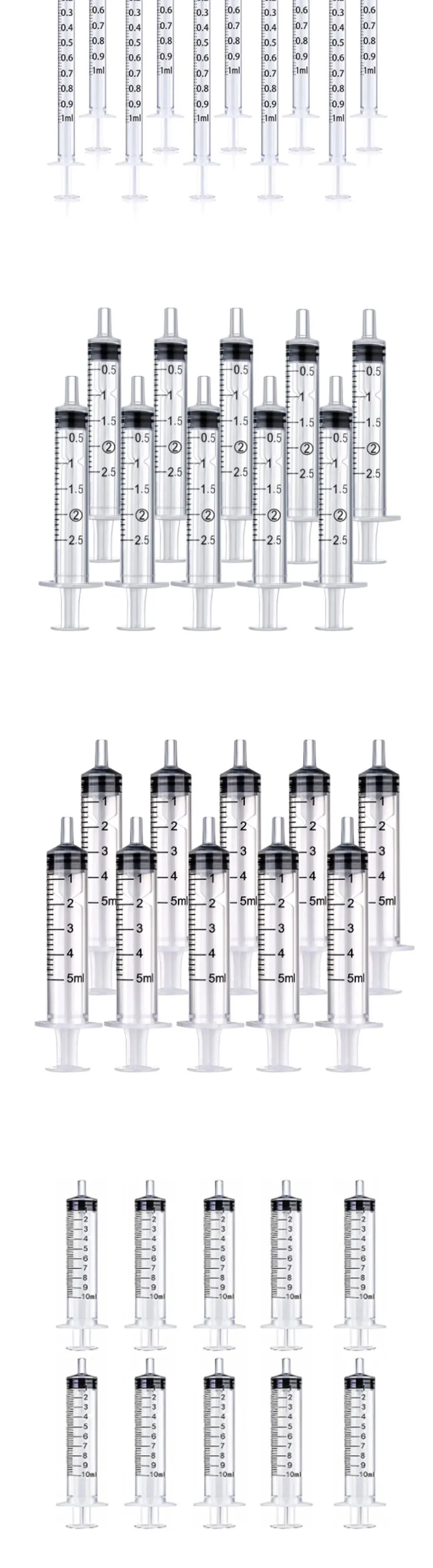 1ml-10ml Plastic Bulk Needle-Free Disposable Syringes Syringes Without Needle Syringe Glue Pet Feeding Needle Kitchen Tools 1ml-10ml Plastic Bulk Needle-Free Disposable Syringes Syringes Without Needle Syringe Glue Pet Feeding Needle Kitchen Tools