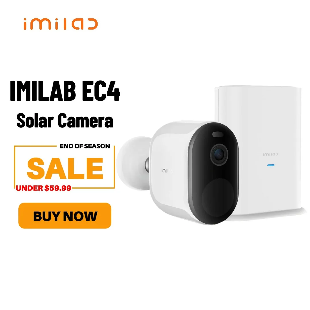 Камера IMILAB EC4, солнечная панель, уличный прожектор, 4 МП HD, IP-видеонаблюдение, веб-камера, беспроводная Wi-Fi, камера видеонаблюдения для умного домаКамера IMILAB EC4, солнечная панель, уличный прожектор, 4 МП HD
Камера IMILAB EC4, солнечная панель, уличный прожектор, 4 МП HD, IP-видеонаблюдение, веб-камера, беспроводная Wi-Fi, камера видеонаблюдения для умного домаКамера IMILAB EC4, солнечная панель, уличный прожектор, 4 МП HD