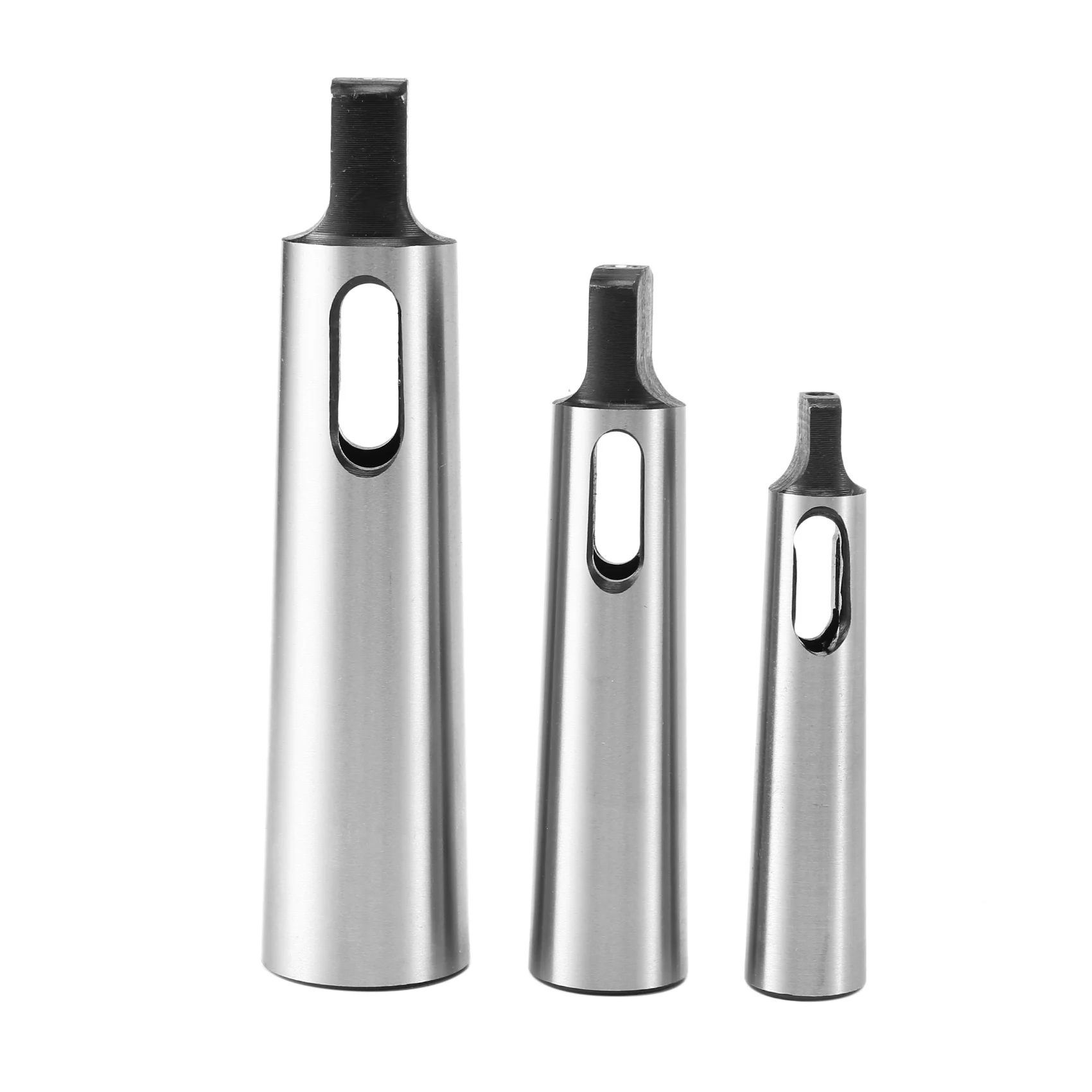 3pcs Morse Taper Adapter MT1 To MT2 MT2 To MT3 MT3 To MT4 Reducing Drill Chuck Sleeve For Drilling Machine
3pcs Morse Taper Adapter MT1 To MT2 MT2 To MT3 MT3 To MT4 Reducing Drill Chuck Sleeve For Drilling Machine