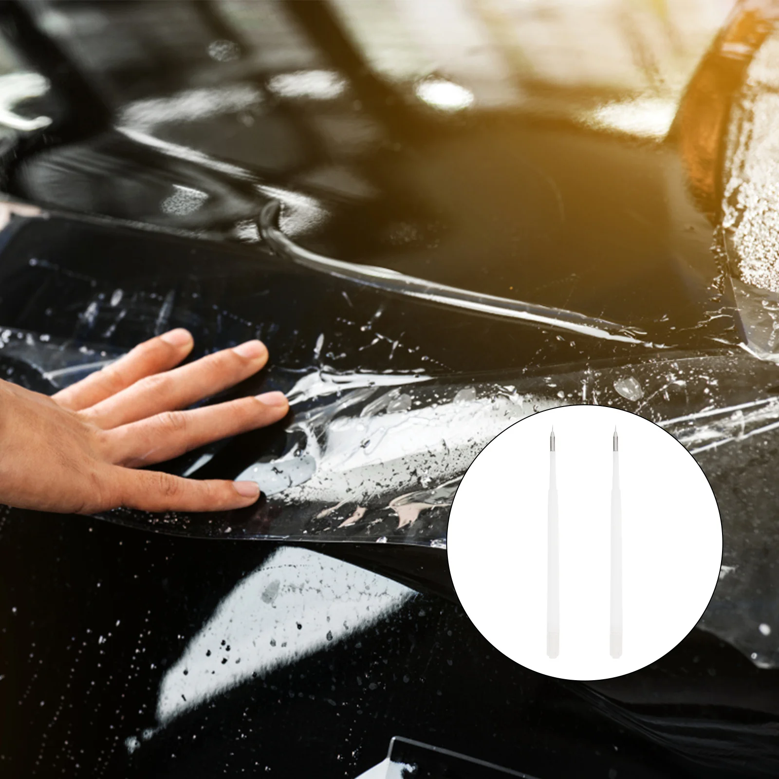 2 Pcs Foil Exhaust Pen Bubble Removal Pin Refills Vinyl Bubble Removal Pen Refills Style White Retractable Part
2 Pcs Foil Exhaust Pen Bubble Removal Pin Refills Vinyl Bubble Removal Pen Refills Style White Retractable Part