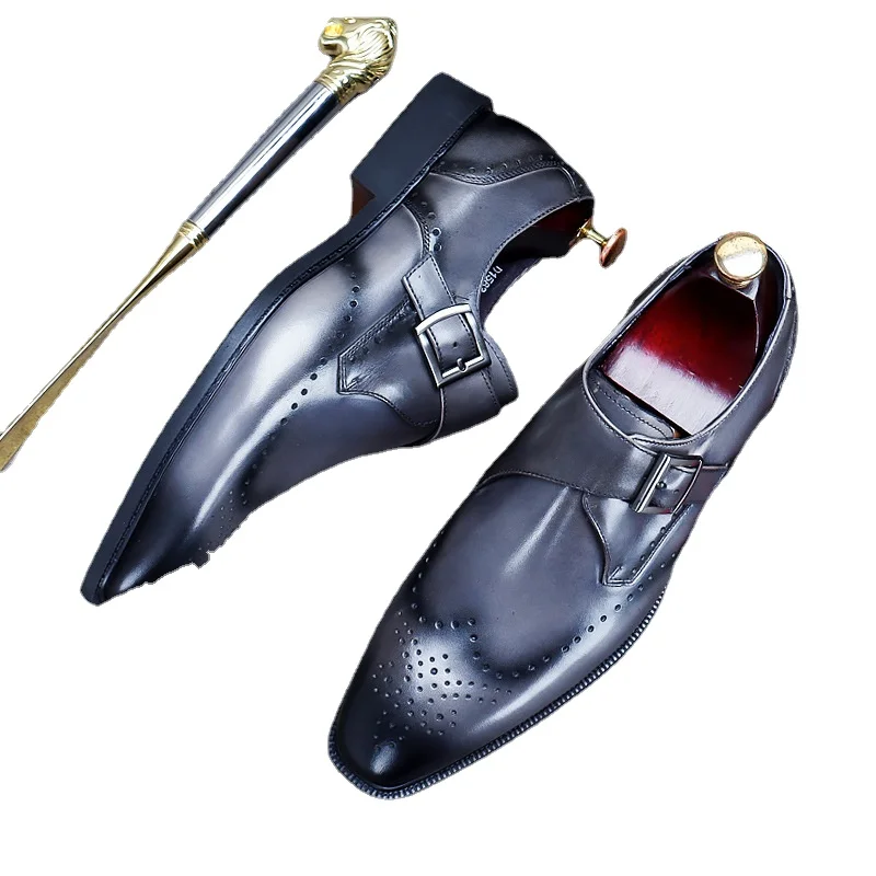 68130 New Fashion 2021 Men Business Leisure Carved Buckle Set Foot Youth British Formal Leather Shoes
68130 New Fashion 2021 Men Business Leisure Carved Buckle Set Foot Youth British Formal Leather Shoes