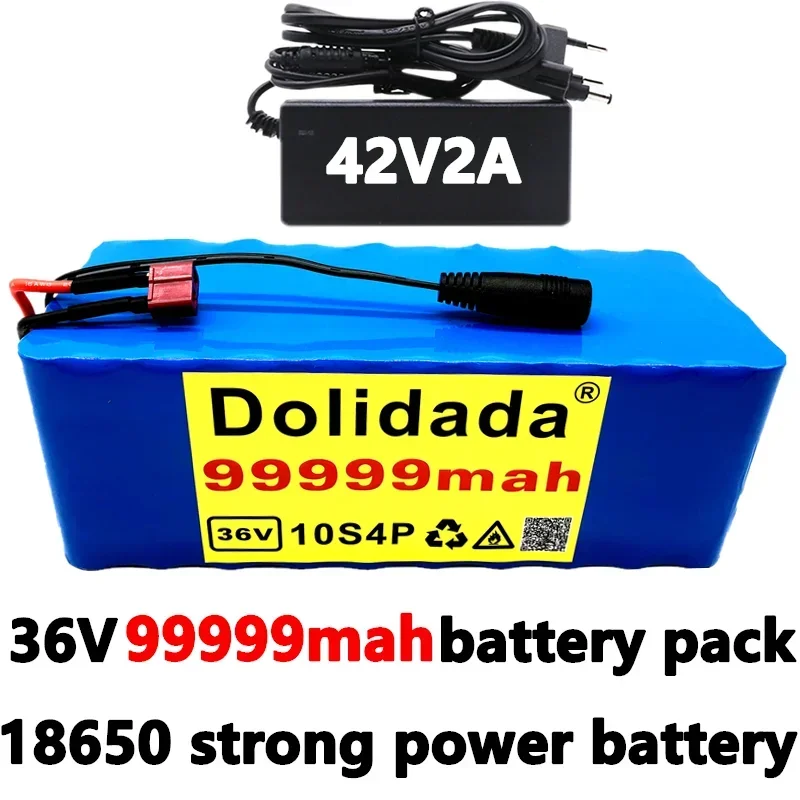 NEW 36V Battery 10S4P 36V 99.999Ah Battery 1000W High Power Battery 99999mAh Ebike Electric Bike Charger BMS + 42V2A Charger
NEW 36V Battery 10S4P 36V 99.999Ah Battery 1000W High Power Battery 99999mAh Ebike Electric Bike Charger BMS + 42V2A Charger