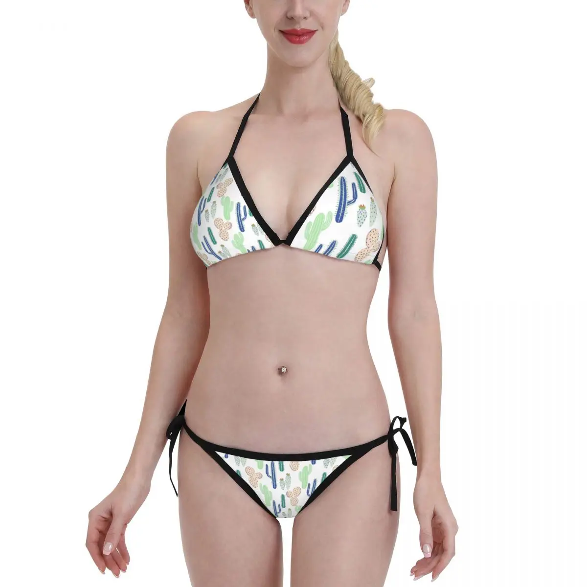 Cactus Green Plant Swimsuits Swimwear Women Bikini Sexy Wear Cartoon Beach Wear Thong Bather Swimming Suit
Cactus Green Plant Swimsuits Swimwear Women Bikini Sexy Wear Cartoon Beach Wear Thong Bather Swimming Suit