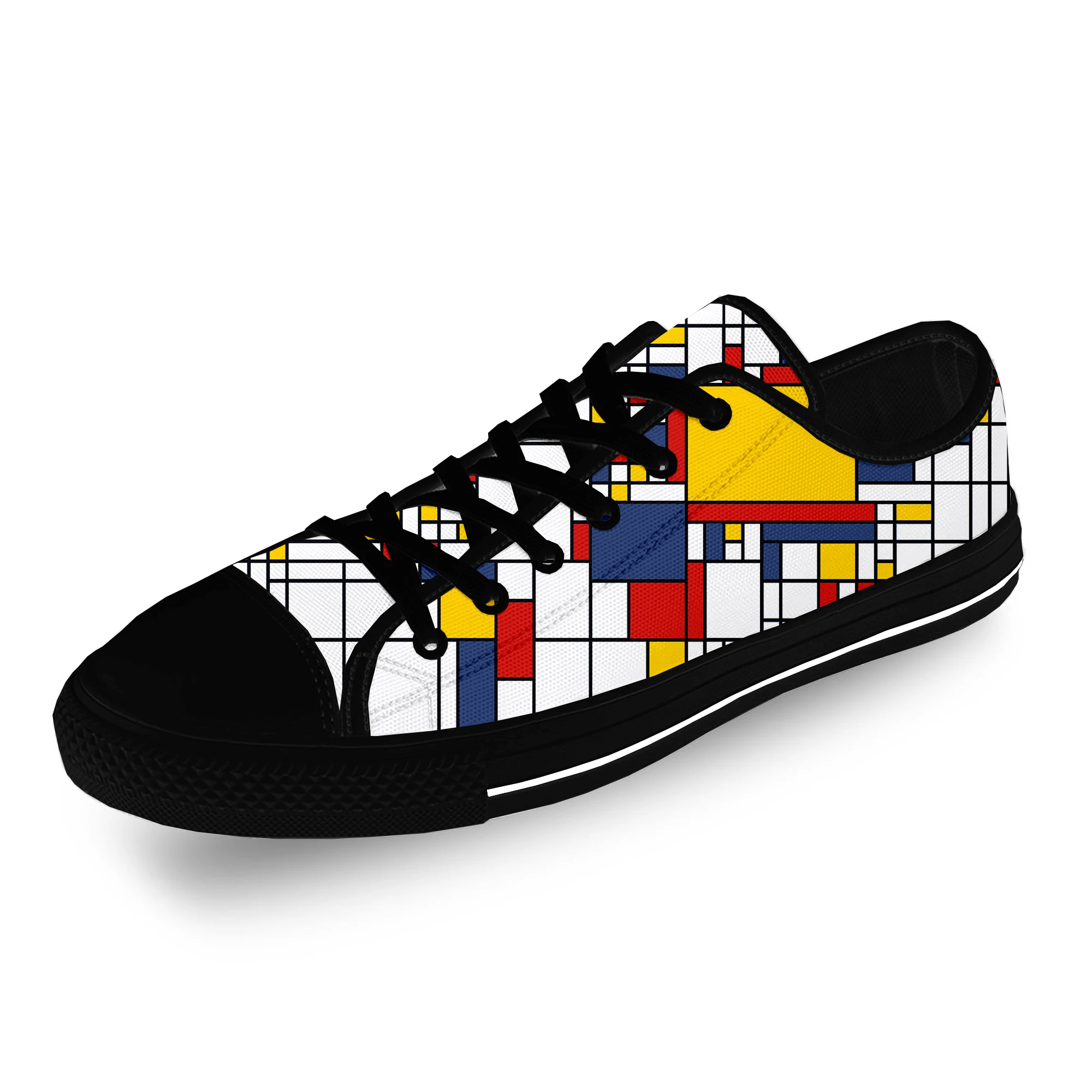 Mondrian Abstract Art Aesthetic Casual Cloth Fashion 3D Print Low Top Canvas Shoes Men Women Lightweight Breathable Sneakers
Mondrian Abstract Art Aesthetic Casual Cloth Fashion 3D Print Low Top Canvas Shoes Men Women Lightweight Breathable Sneakers