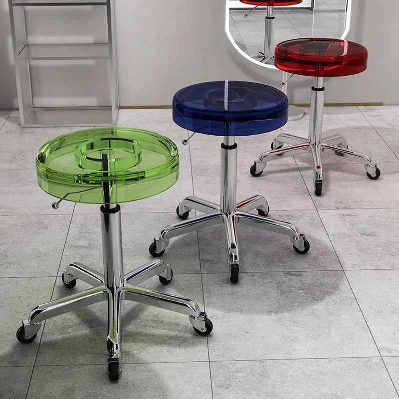 0703 Nordic Acrylic Hairdresser Stools Beauty Manicure Salon Barber Chairs Esthetician Stool With Wheels Rotating Chair Furnitur
0703 Nordic Acrylic Hairdresser Stools Beauty Manicure Salon Barber Chairs Esthetician Stool With Wheels Rotating Chair Furnitur