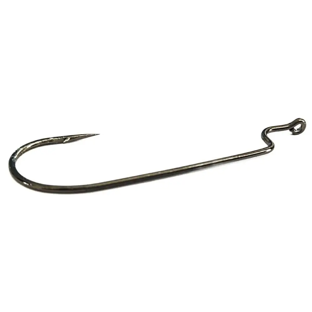 50PCS High Carbon Steel Wide Belly Crank Hook Barbed 4#-5/0# Sea Fishing Hook Automatic Flip Anti Detachment Soft Bait
50PCS High Carbon Steel Wide Belly Crank Hook Barbed 4#-5/0# Sea Fishing Hook Automatic Flip Anti Detachment Soft Bait
