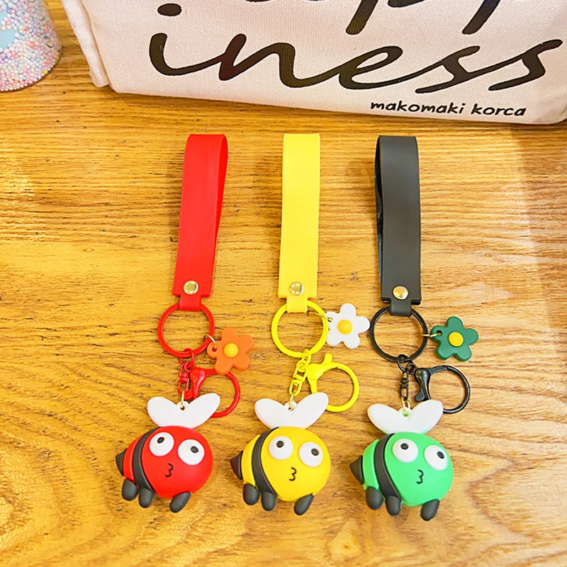 Cartoon Anime Little Bee Action Figures Keychains Key Chain Key Ring Silicone Handbag Car Pendants Toys Birthday Christmas Gifts
Cartoon Anime Little Bee Action Figures Keychains Key Chain Key Ring Silicone Handbag Car Pendants Toys Birthday Christmas Gifts