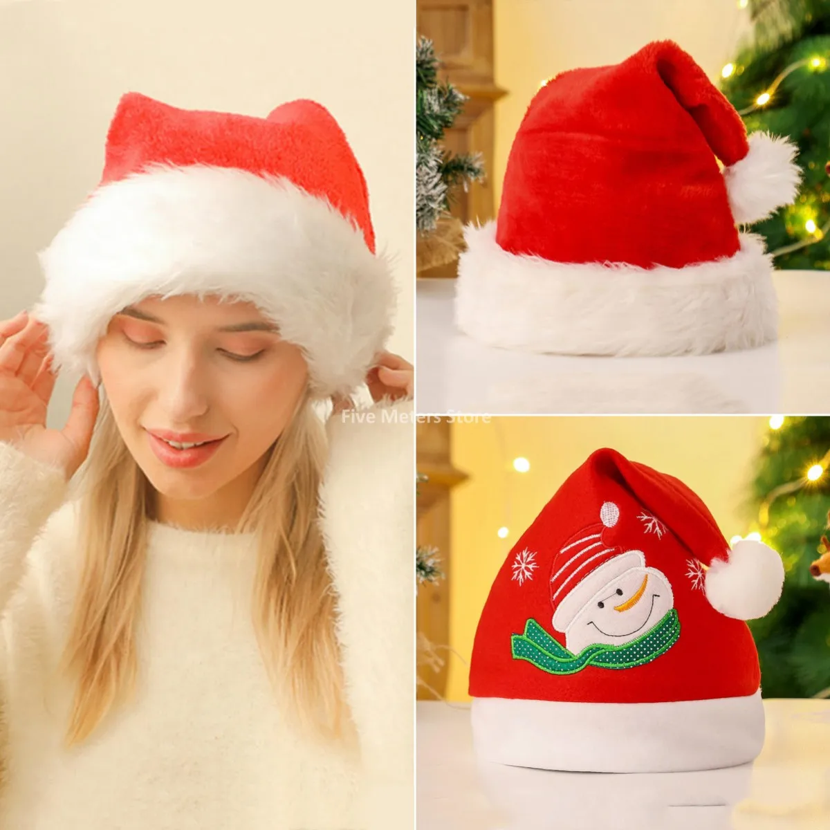 Cartoon Christmas Soft Hat Cartoon Santa Claus Snowman Elk Noel Hat Christmas Decoration Gift Happy New Year 2024 Party Supplies
Cartoon Christmas Soft Hat Cartoon Santa Claus Snowman Elk Noel Hat Christmas Decoration Gift Happy New Year 2024 Party Supplies