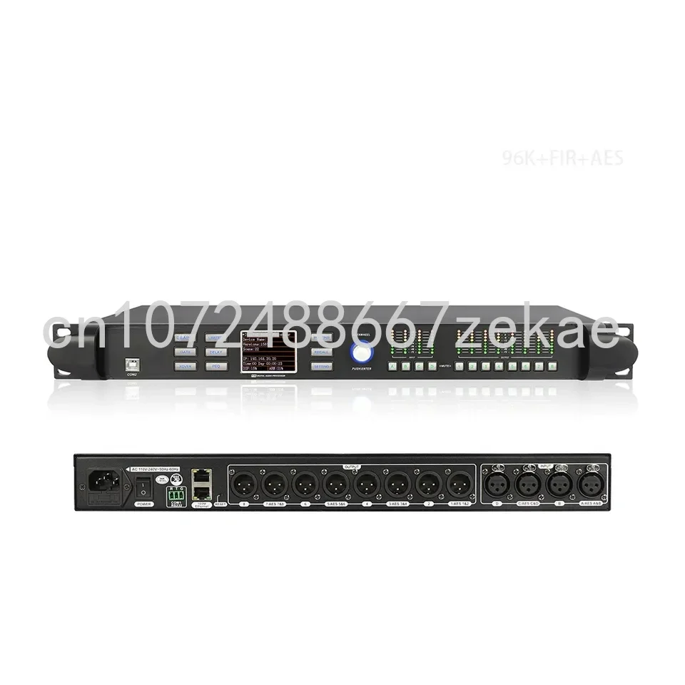 96K/FIR/AES digital audio processor speaker management system 4in 8out dsp audio processor
96K/FIR/AES digital audio processor speaker management system 4in 8out dsp audio processor