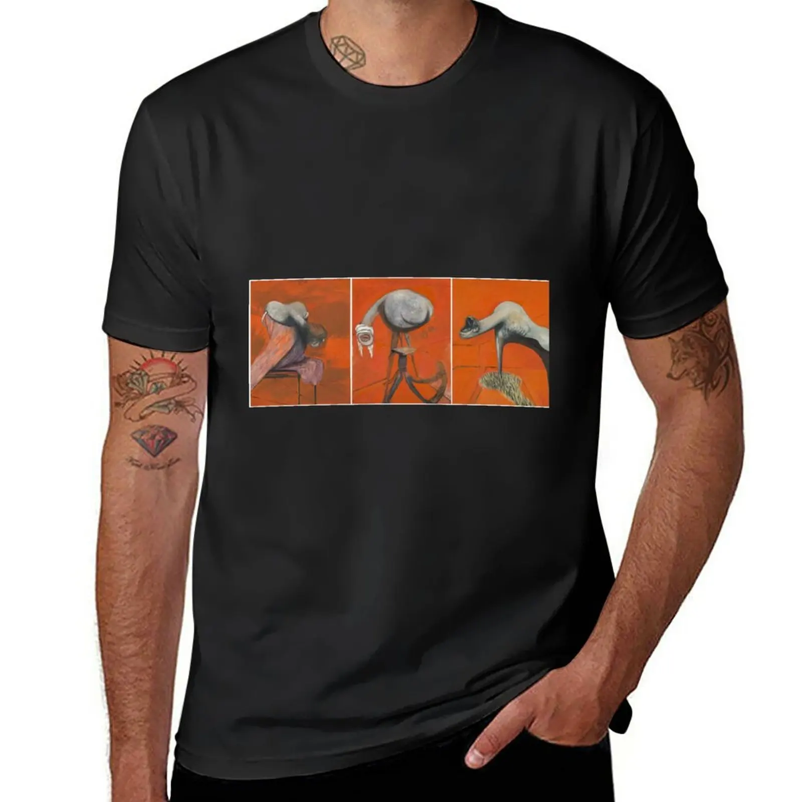 

New Francis Bacon painting, art for sales, gift for everyone, Sticker T-Shirt plain t-shirt mens champion t shirts