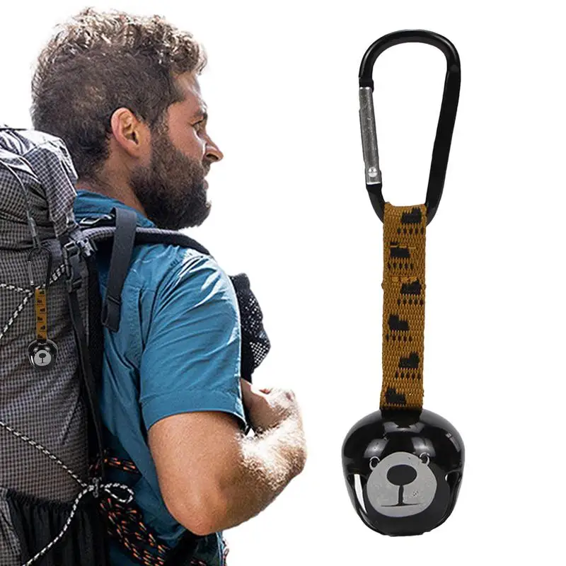 

Bear Whistle Hiking Gear Bear Scare Warning Bells Hiking Whistle Small Bell For Dog Collar Whistle And Carabiner Noise Makers